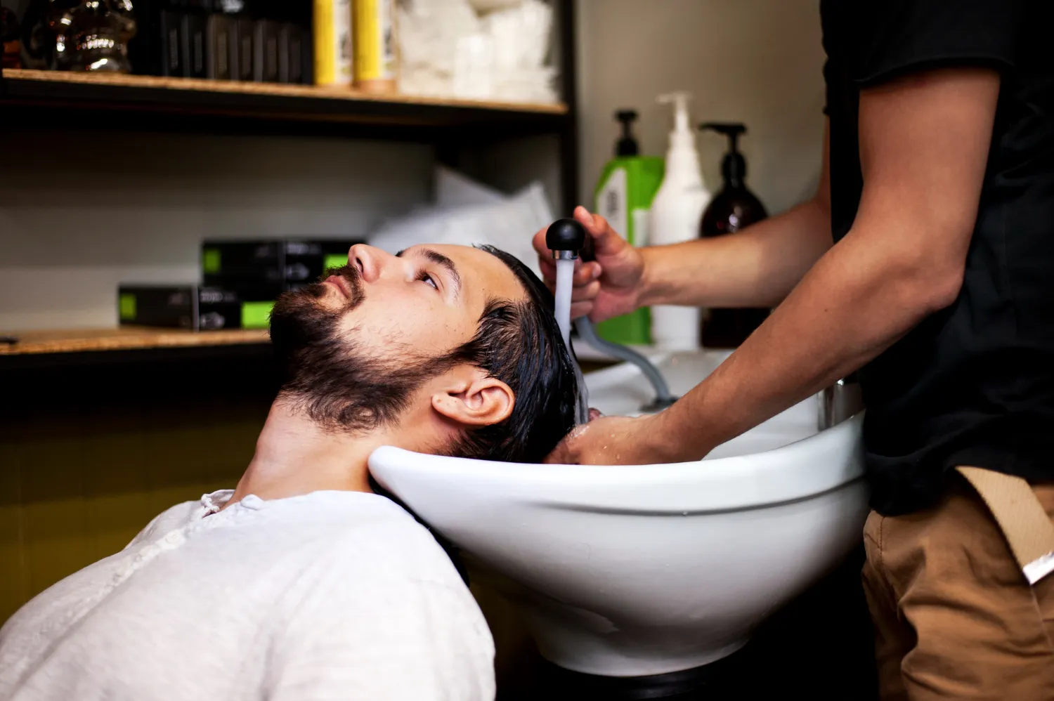 Men's grooming service at NY Brows and Beauty Salon