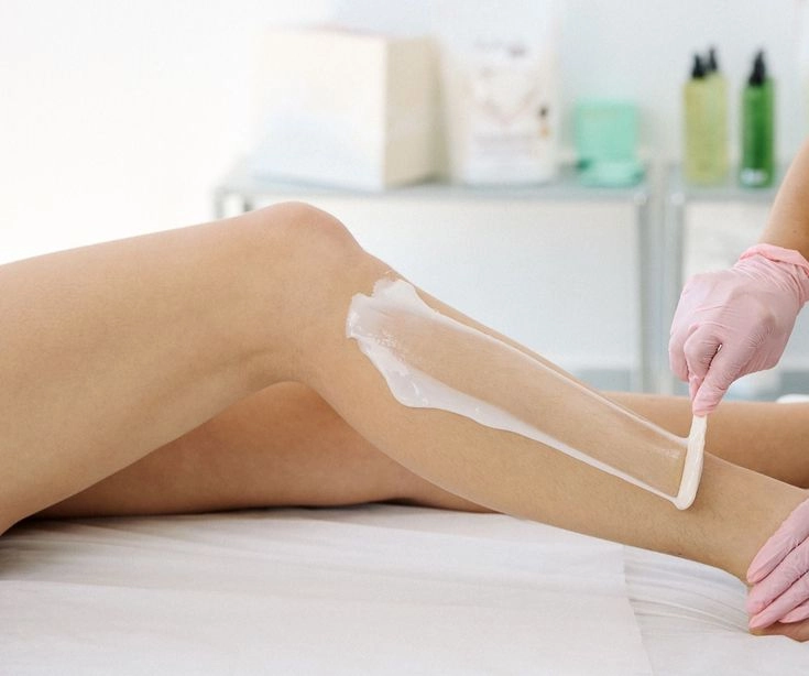 Hard wax adheres only to the hair itself, while soft wax sticks to both skin and hair